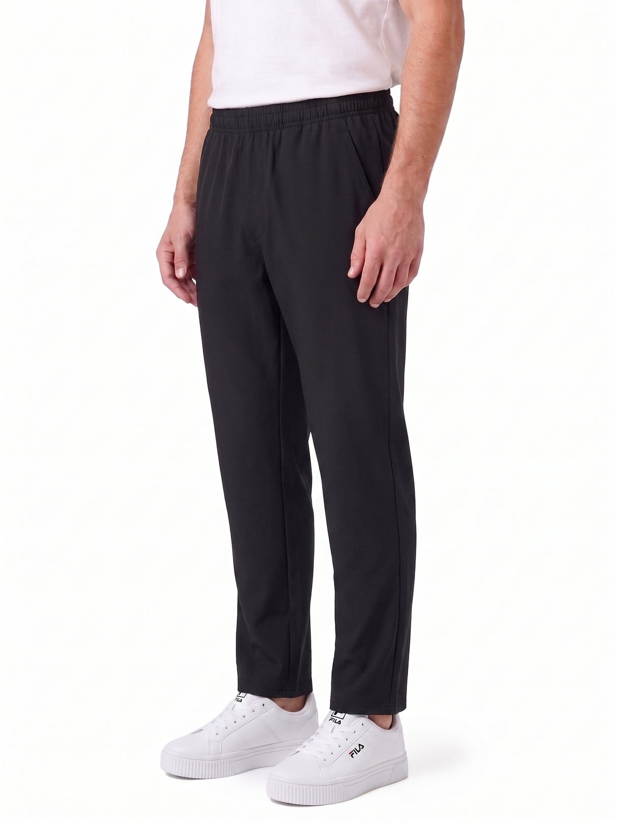 Fila Men Black Komen Track Pants
