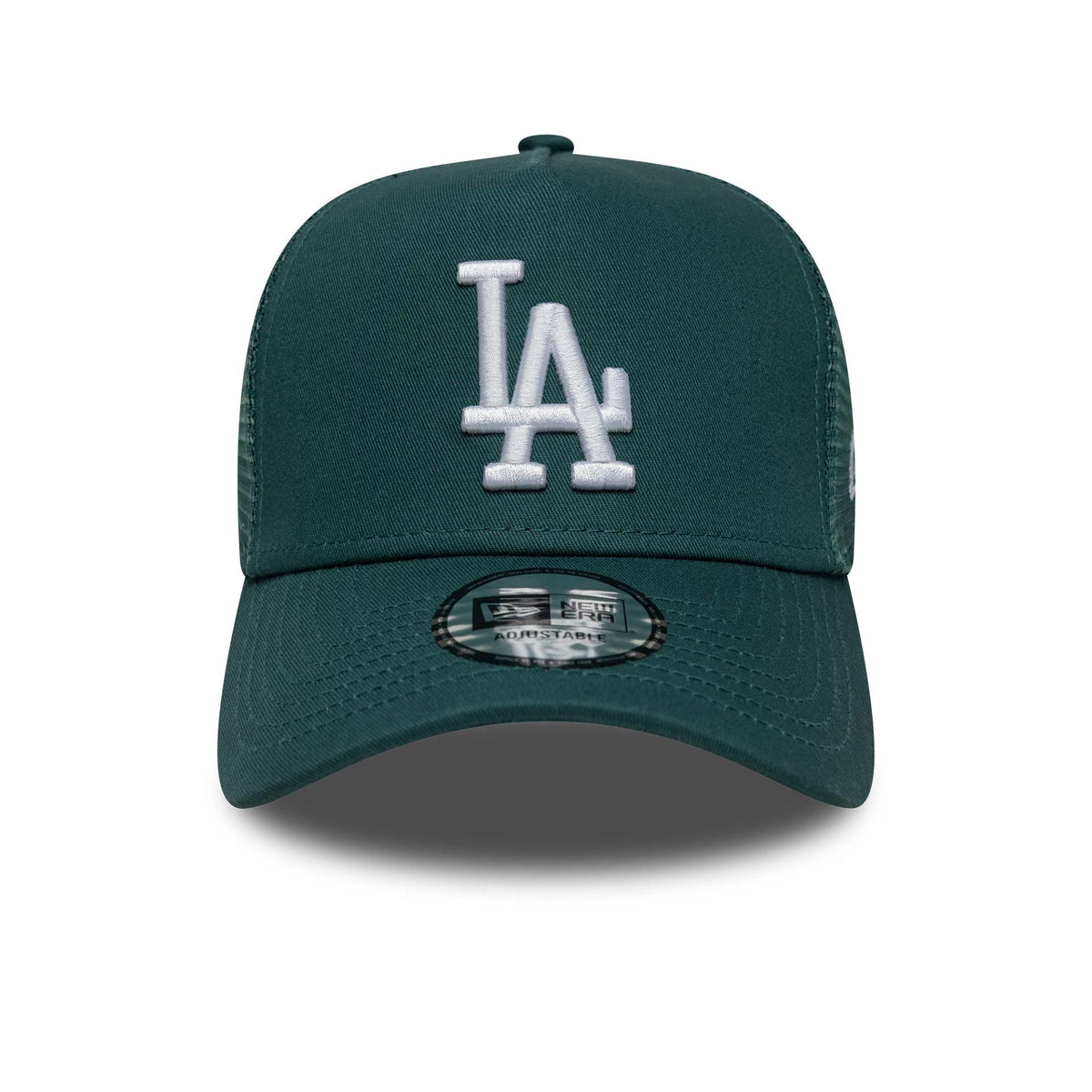 LA Dodgers MLB Dark Green 9FORTY A-Frame Trucker Cap