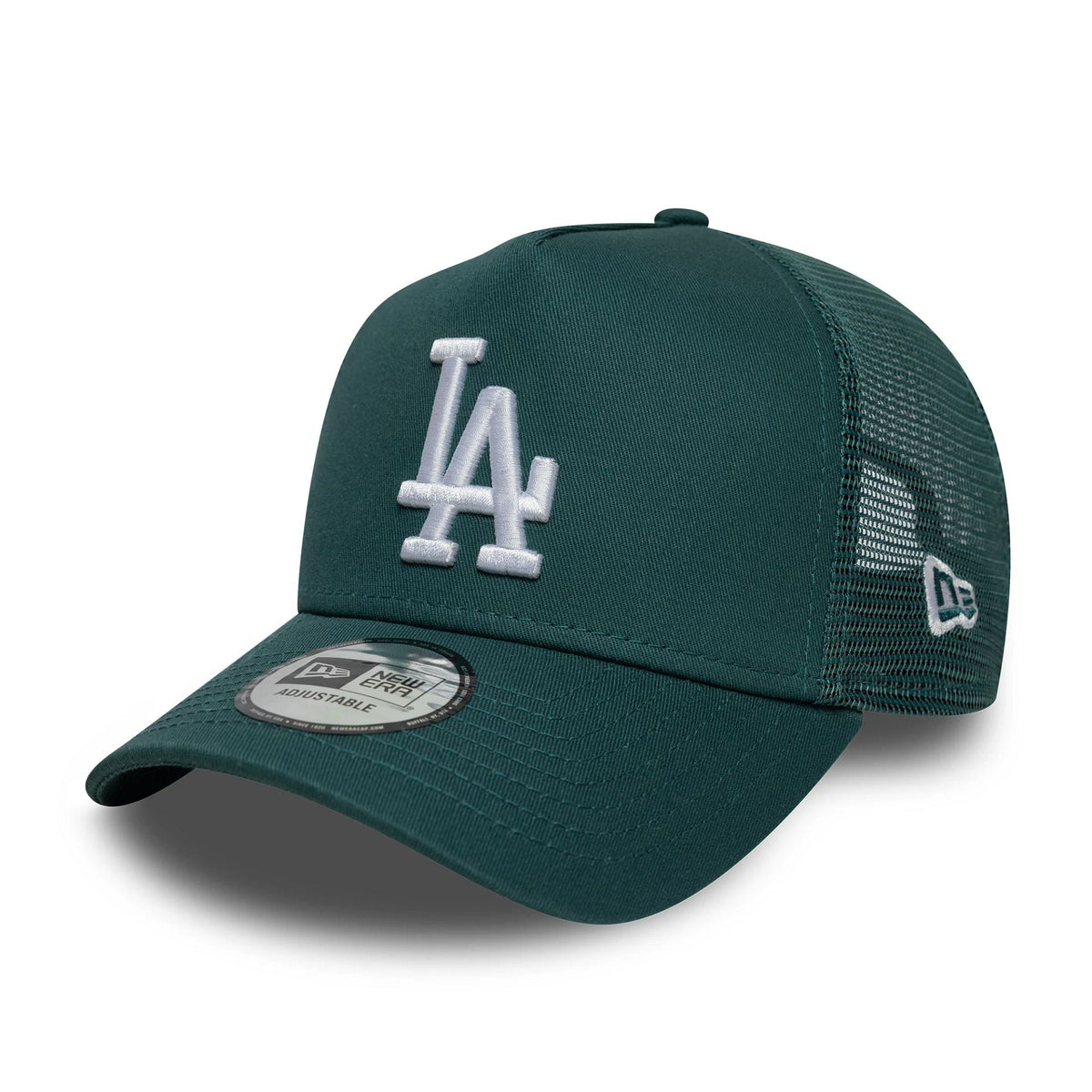 LA Dodgers MLB Dark Green 9FORTY A-Frame Trucker Cap