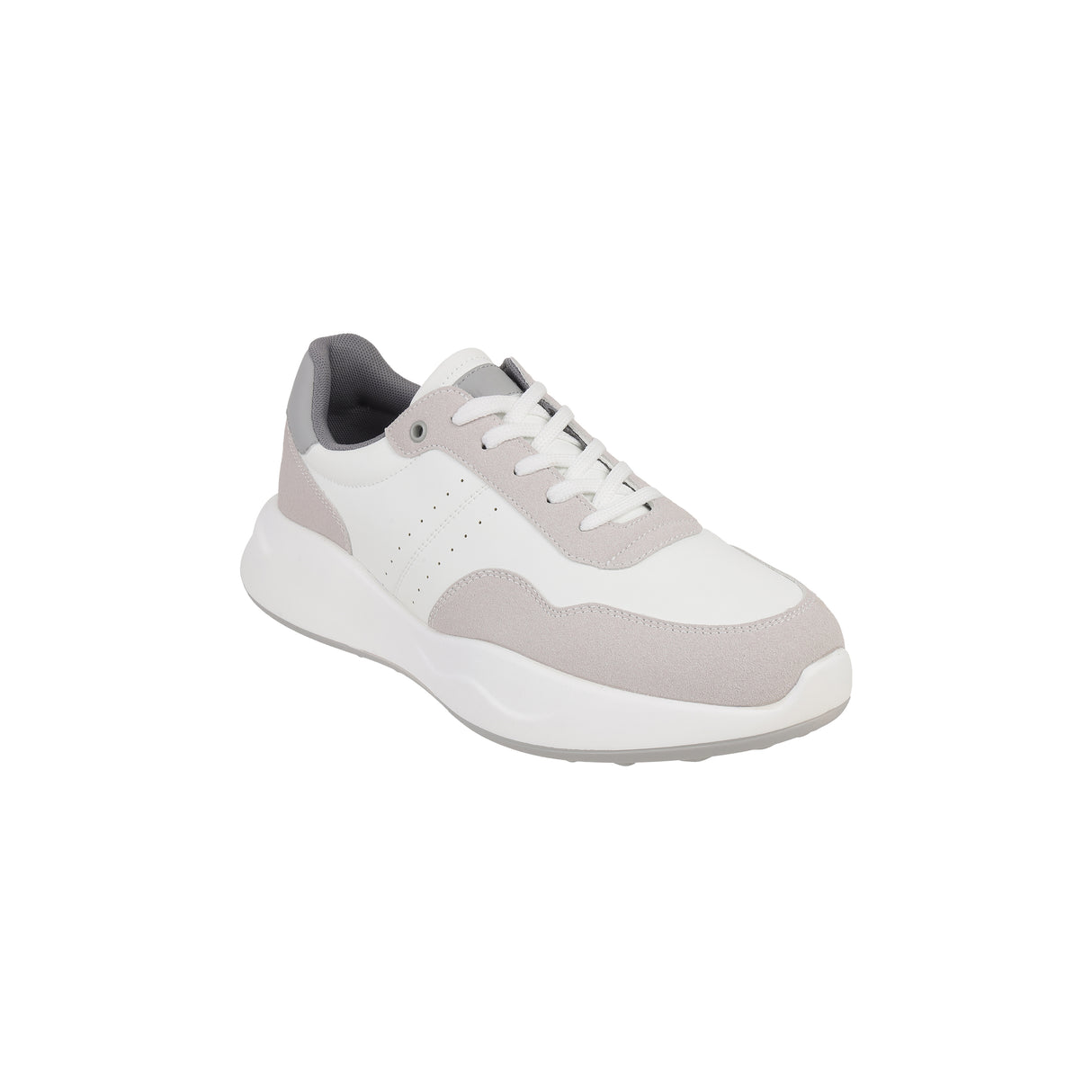 Metro Men White Casual Walking Shoes