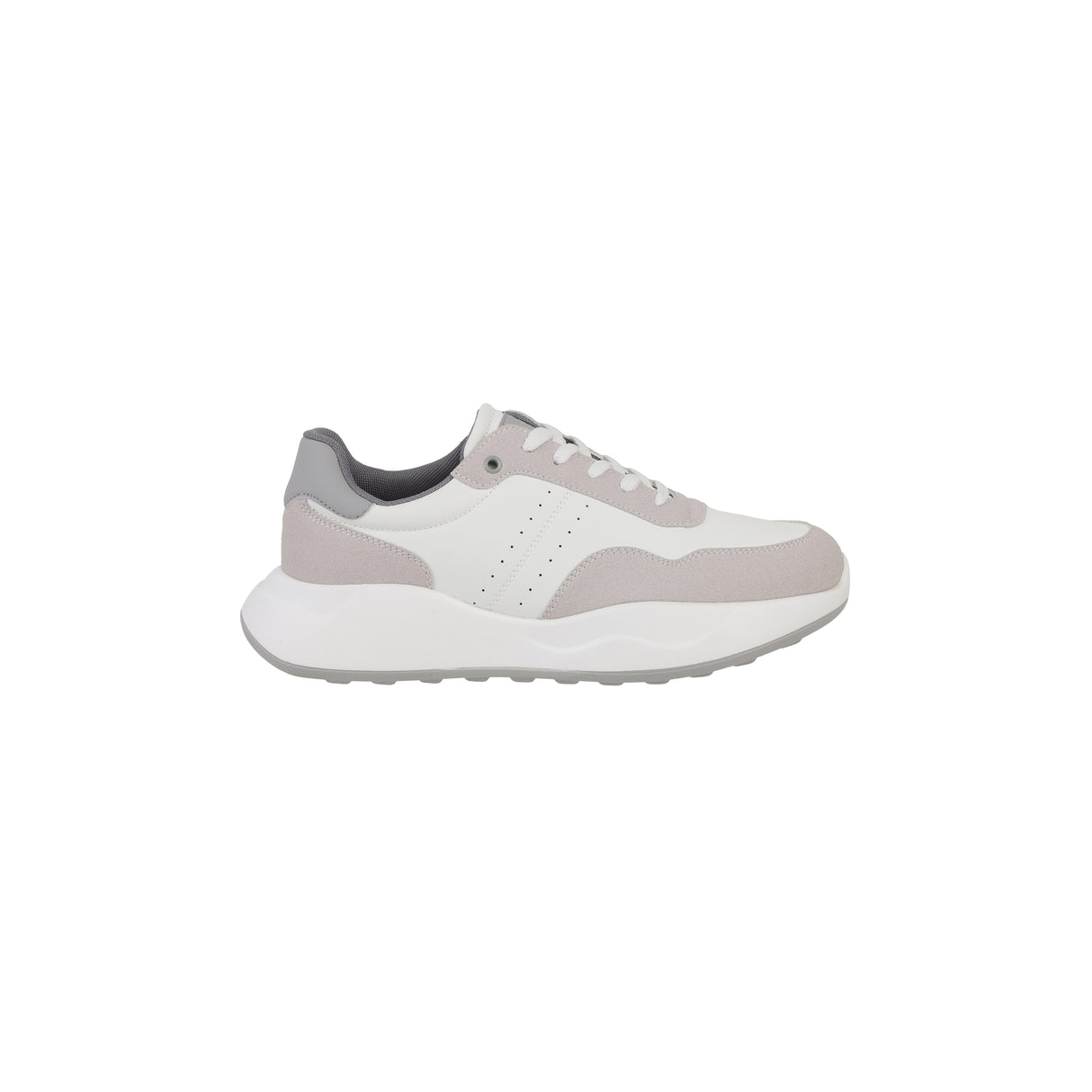 Metro Men White Casual Walking Shoes