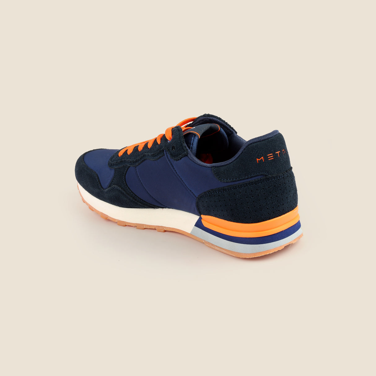Metro Men Blue-navy Sports Walking Shoes