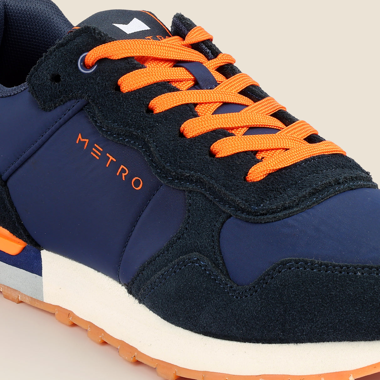 Metro Men Blue-navy Sports Walking Shoes