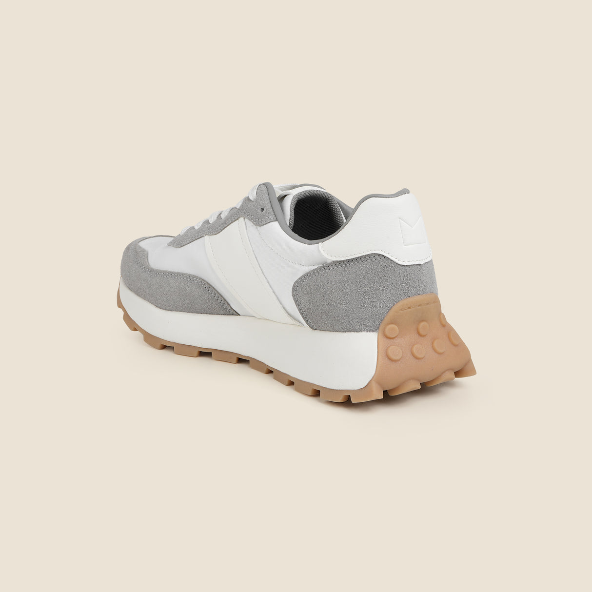 Metro Men Grey Sports Walking Shoes
