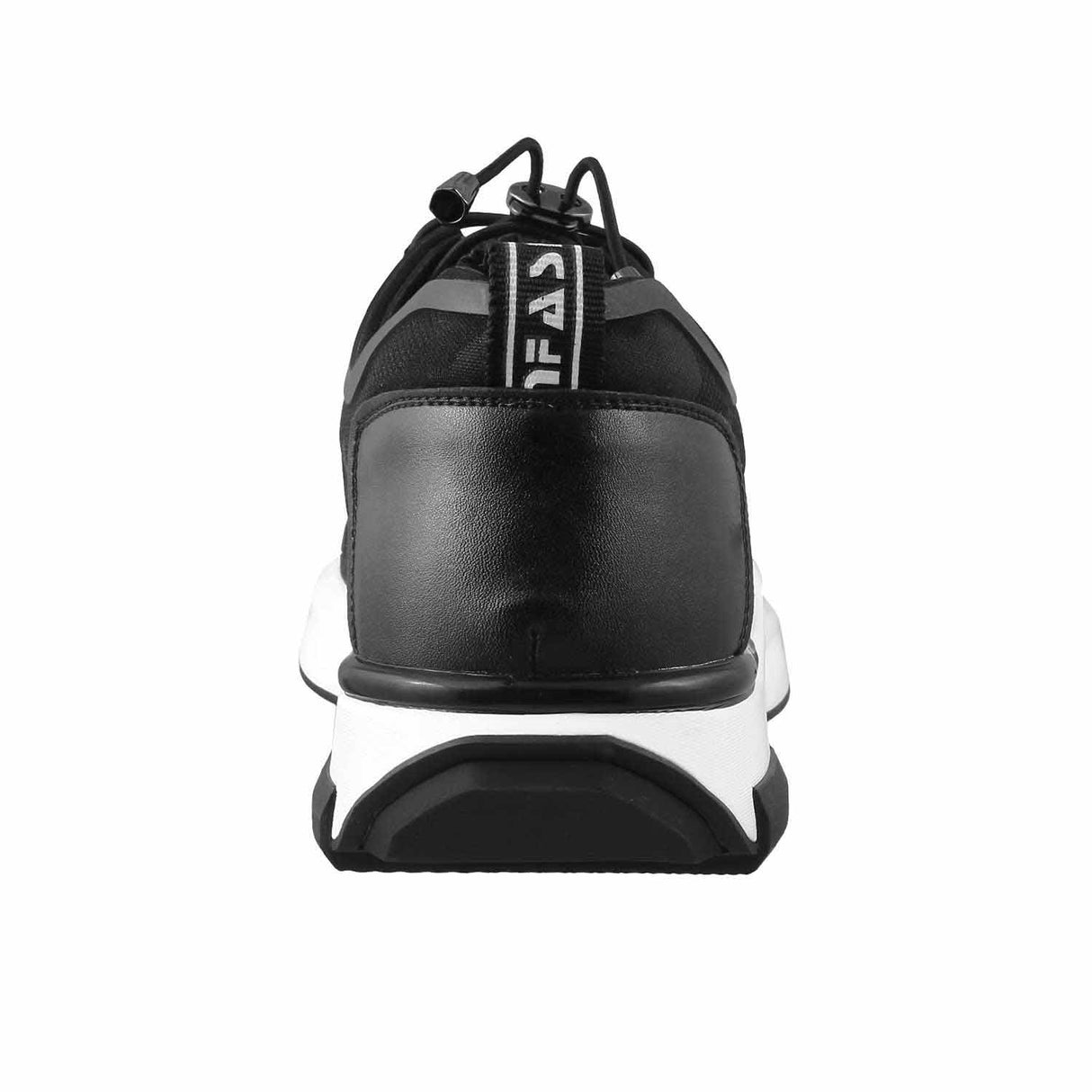Mochi Men Black Sports Walking Shoes