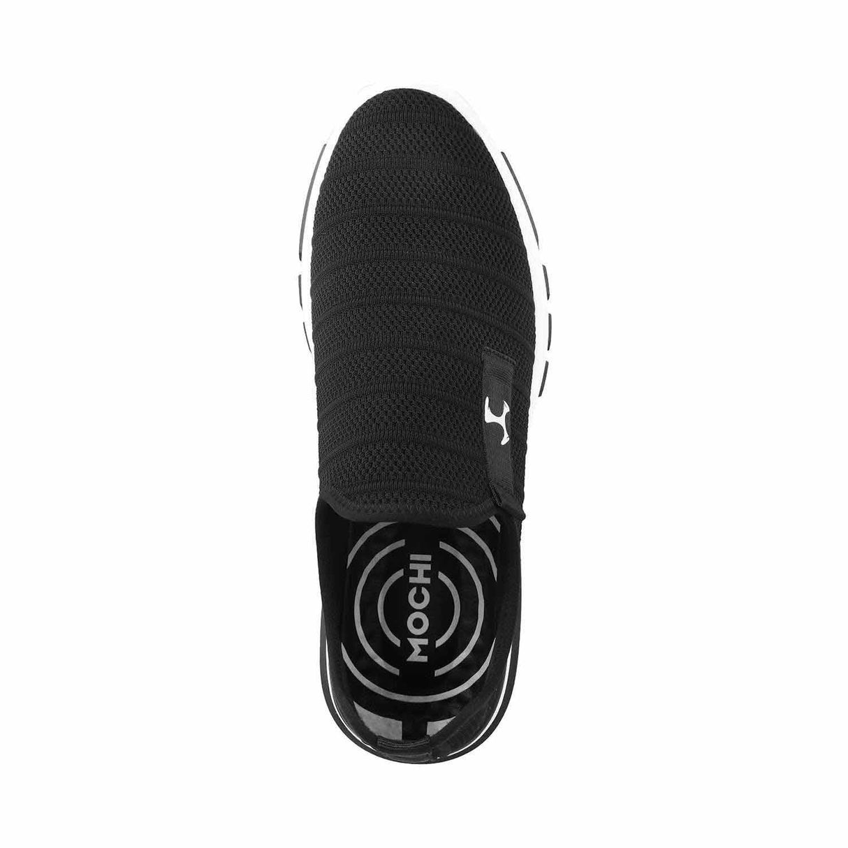 Mochi Men Black Casual Walking Shoes