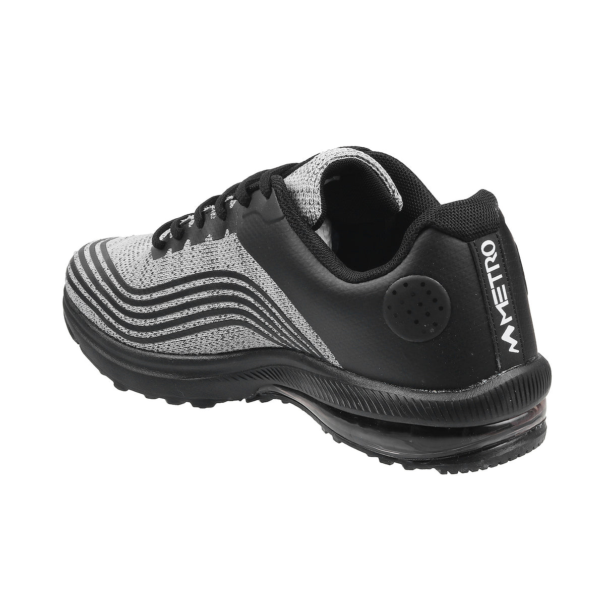 Metro Men Grey Sports Walking Shoes