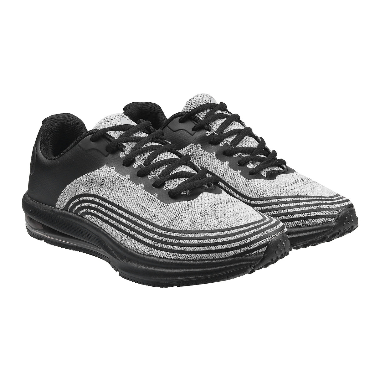 Metro Men Grey Sports Walking Shoes
