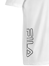 Fila Men White Picco Tee Knitted Tee Shirt