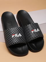 Fila Savil Black Slides For Men