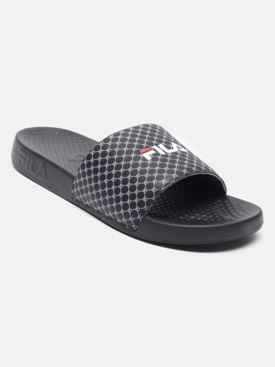 Fila Savil Black Slides For Men