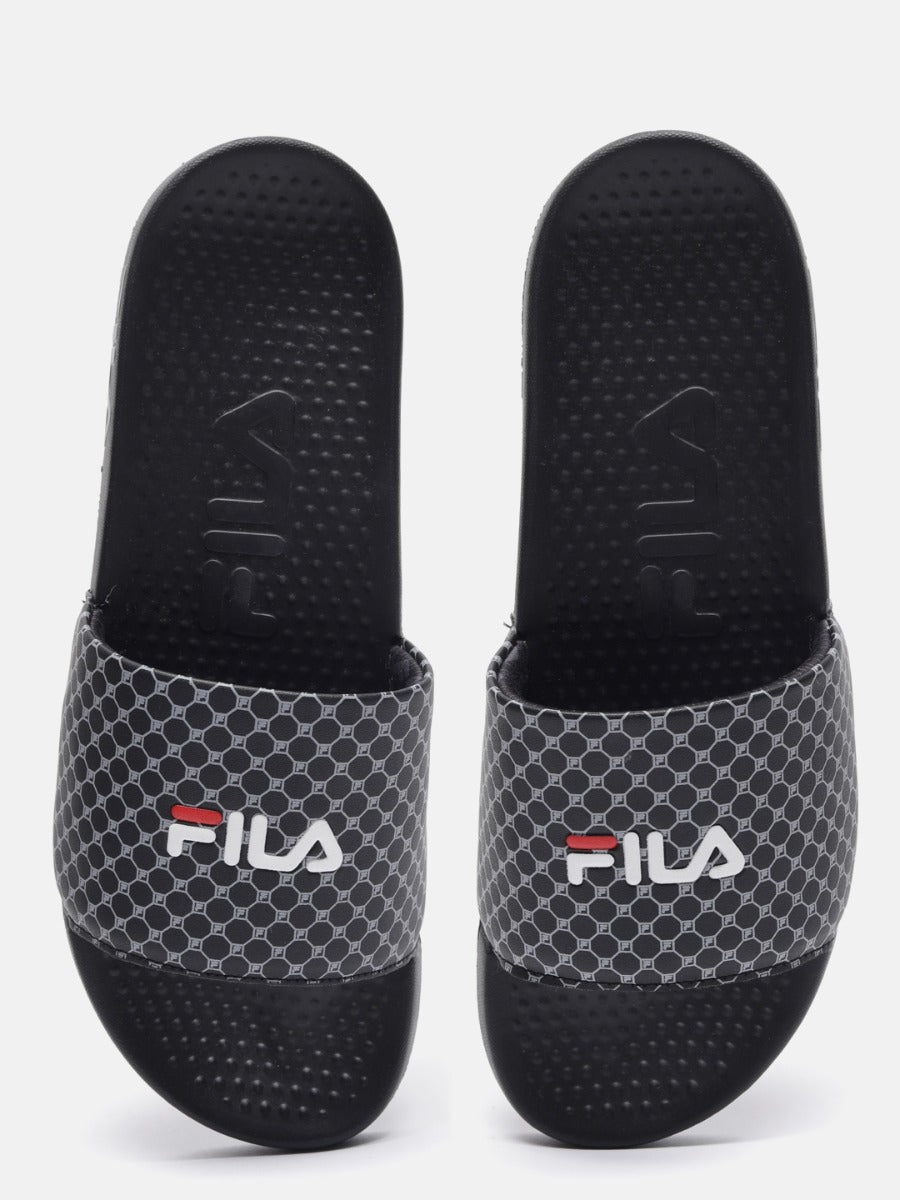 Fila Savil Black Slides For Men
