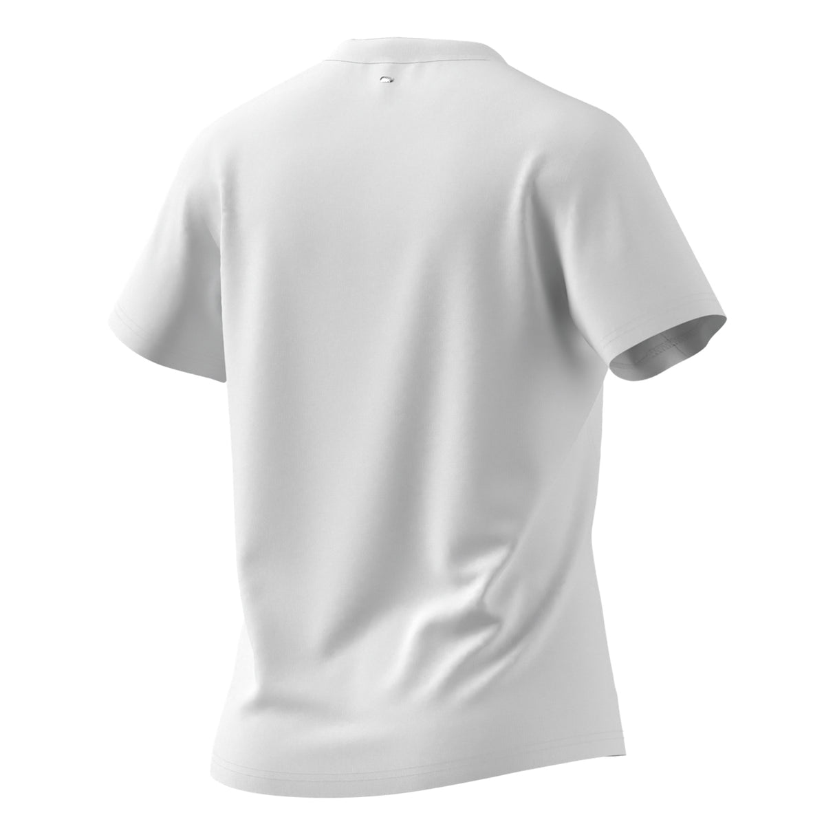 Adidas Women White-Black Run It Tee Apparels