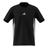 Adidas Men White-Black M 3S Sj T Apparels