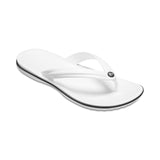 Crocband White Unisex FlipFlop