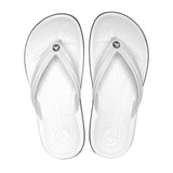 Crocband White Unisex FlipFlop