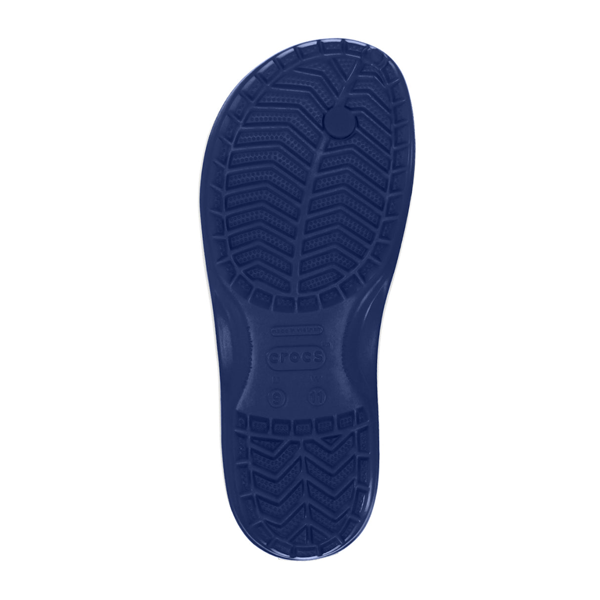 Crocband Navy Unisex FlipFlop