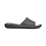 Men Black-Slate Grey Casual Slip Ons
