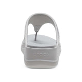 Women Pearl White-Silver Casual Slippers