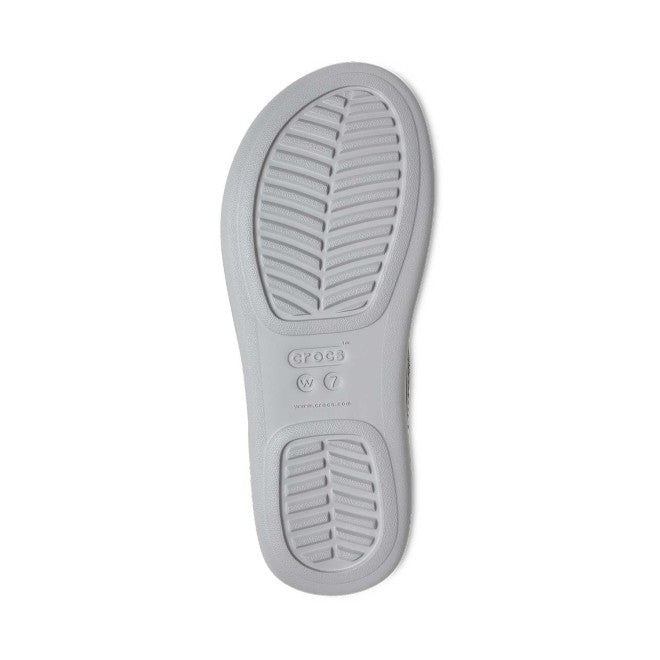 Women Pearl White-Silver Casual Slippers