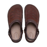 Men Espresso-Mushroom Casual Clogs