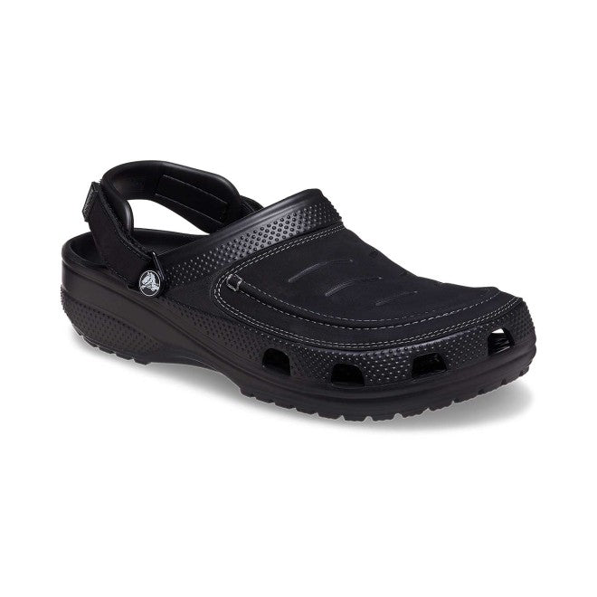 Men Black-Slate Grey Casual Clogs
