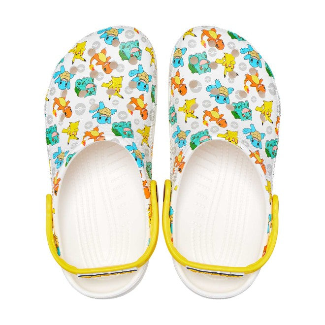 Women White-Multi Casual Clogs