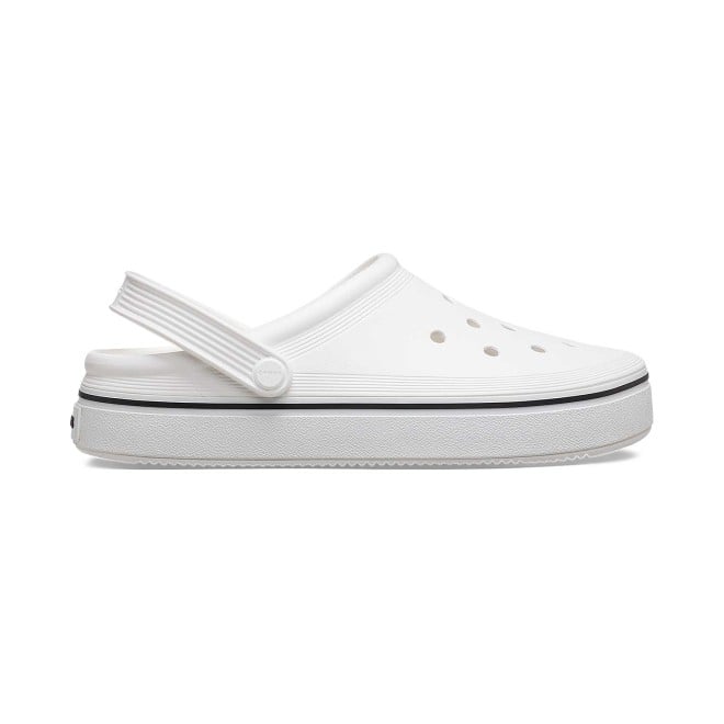 Men White Casual Clogs