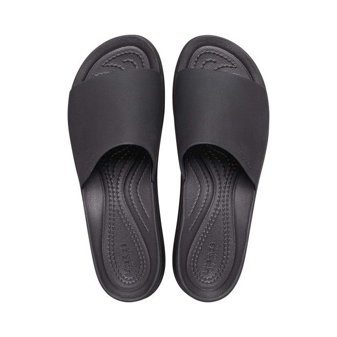 Women Black Casual Slides