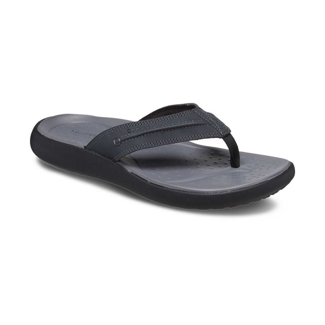 Men Black Casual Slippers