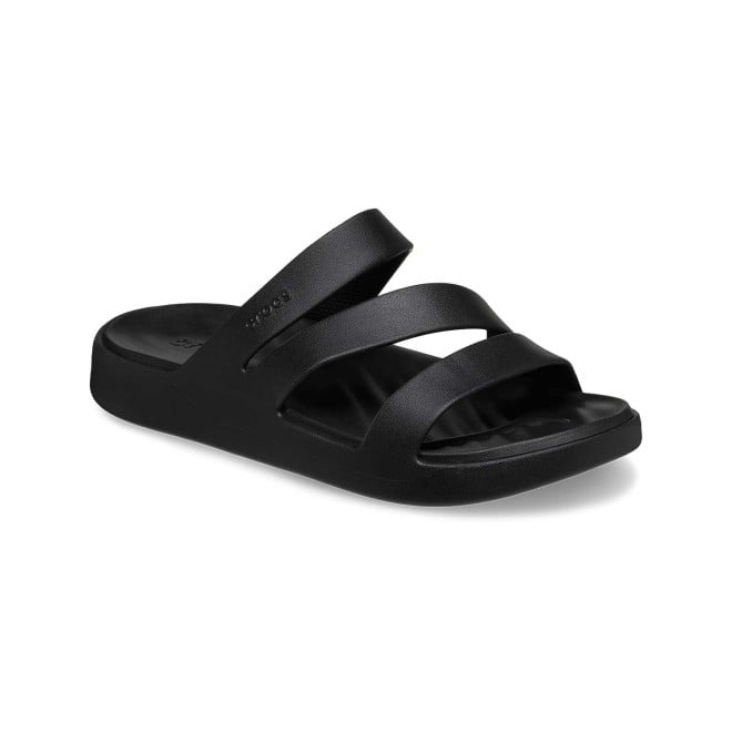 Women Black Casual Slip Ons