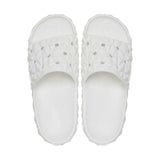 Men White Casual Slippers