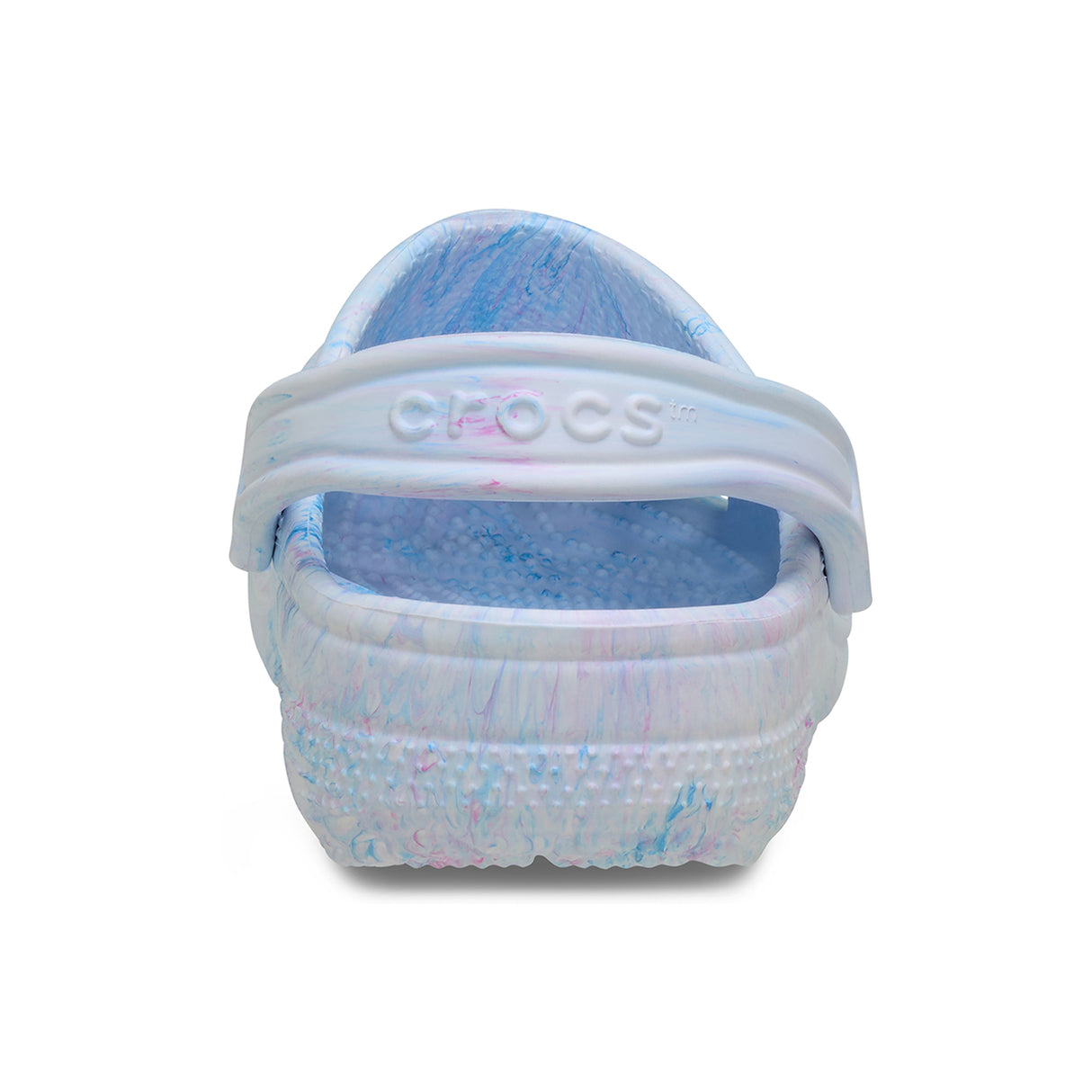 Classic Watercolor Marbled Oxygen Swirl Unisex Clog