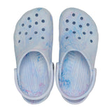 Classic Watercolor Marbled Oxygen Swirl Unisex Clog