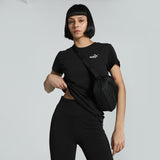 Puma Women Black Ess Small No. 1 Logo Tee Apparels