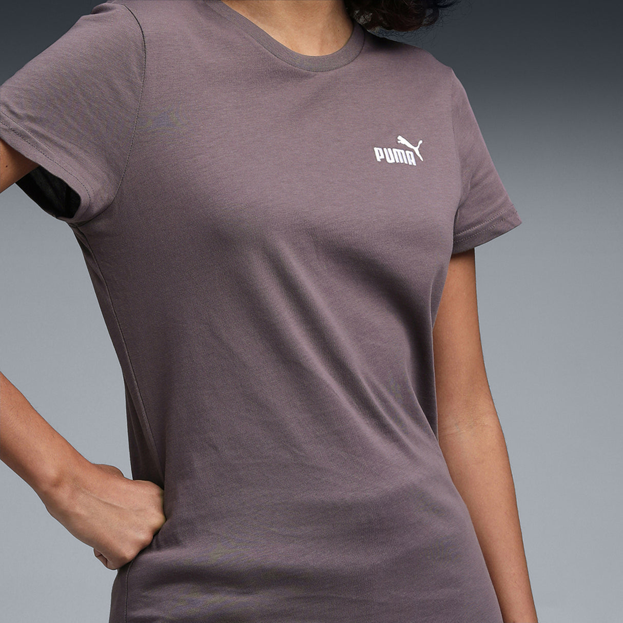 Puma Women Multi Ess Small No. 1 Logo Tee (S) Apparels