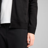 Puma Women Black Ess No. 1 Logo Full-Zip Hoodie Tr Apparels