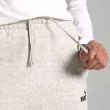 Puma Women Grey Ess Small No. 1 Logo Comfort High-Waist Apparels