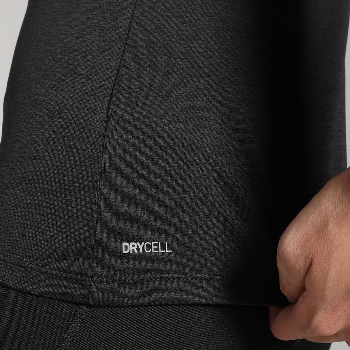 Puma Women Black W Tad Essential Heather Logo Tee Apparels