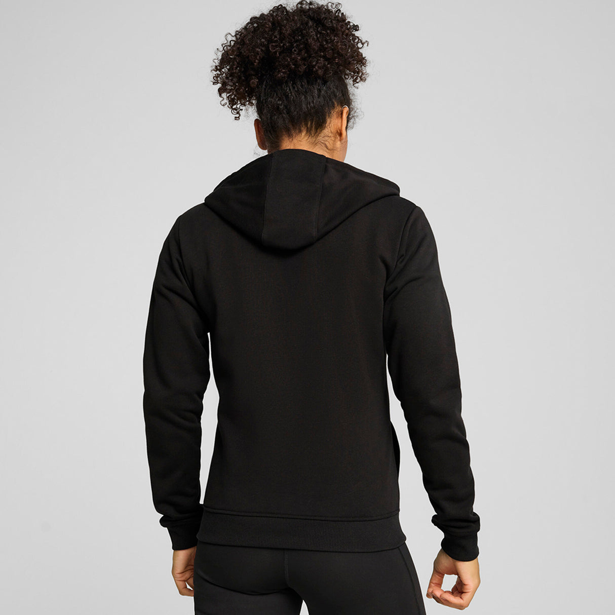 Puma Women Black W Tad Essential Ft Fz Apparels