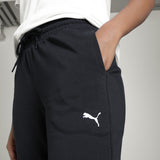 Puma Women Black W Tad Essential Ft Jogger Apparels