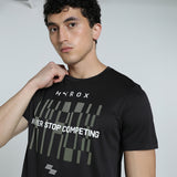 Puma Men Black M Puma X Hyrox Tad Tee Apparels