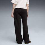 Puma Women Black Ess Small No. 1 Logo Comfort Straight Pa Apparels