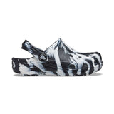 Kids-Boys Black-White Casual Clogs