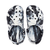 Kids-Boys Black-White Casual Clogs