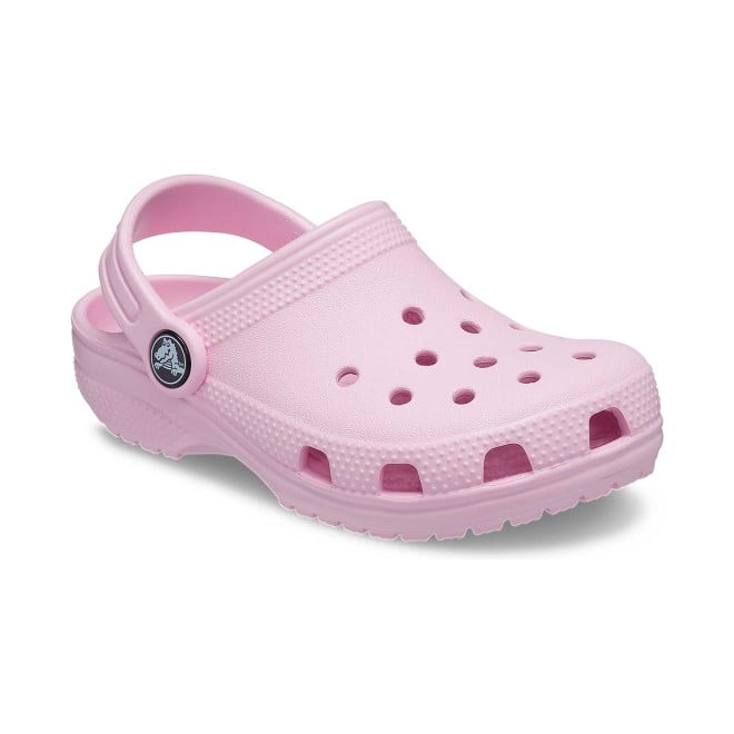 Kids-Girls Ballerina Pink Casual Clogs