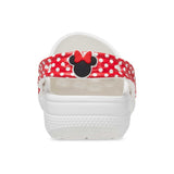 Kids-Girls White-Red Casual Clogs
