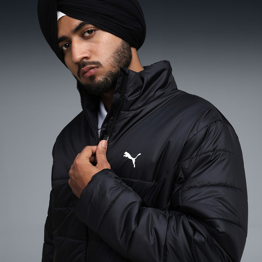 Puma Men Black Casual Jackets