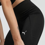 Puma Women Black W Tad Essential Tight - Hw 7/8 Puma Blac