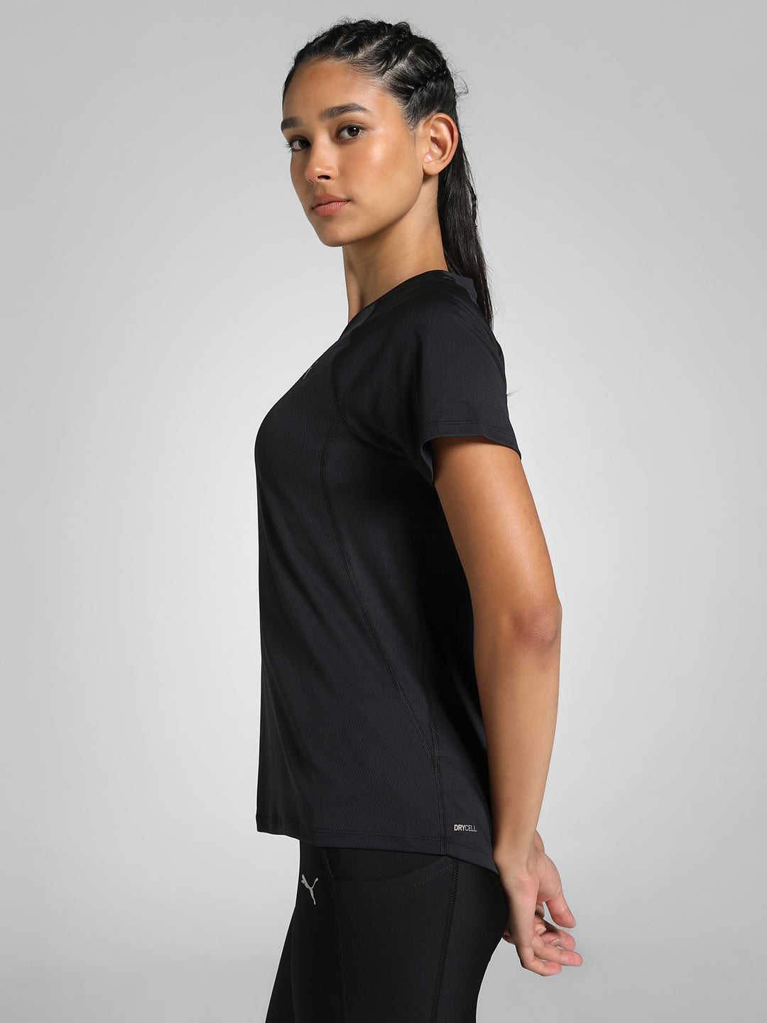 W RUN VELOCITY TEE (POLY)